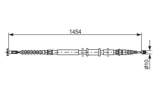 Bosch Handremkabel 1 987 482 179