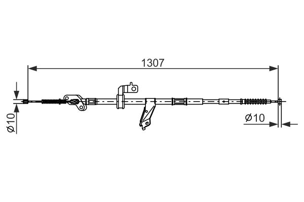 Bosch Handremkabel 1 987 482 901