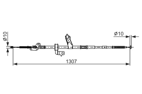 Bosch Handremkabel 1 987 482 902