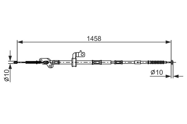 Bosch Handremkabel 1 987 482 903