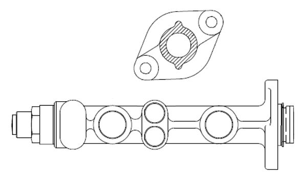 Bosch Hoofdremcilinder F 026 003 944