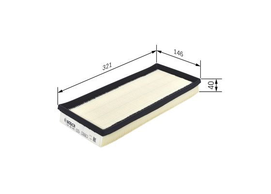 Bosch Luchtfilter F 026 400 452