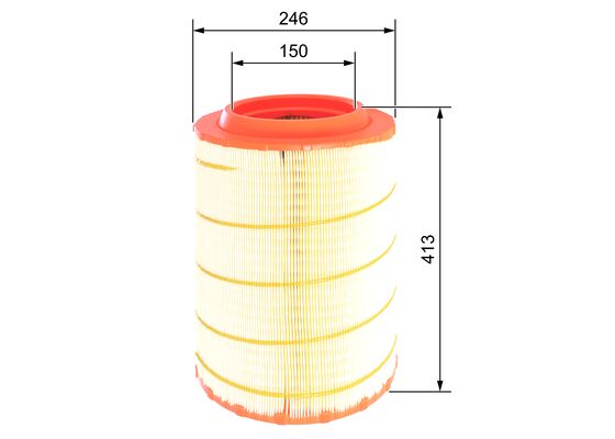 Bosch Luchtfilter F 026 400 588