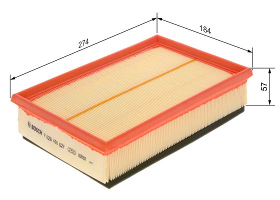 Bosch Luchtfilter F 026 400 627