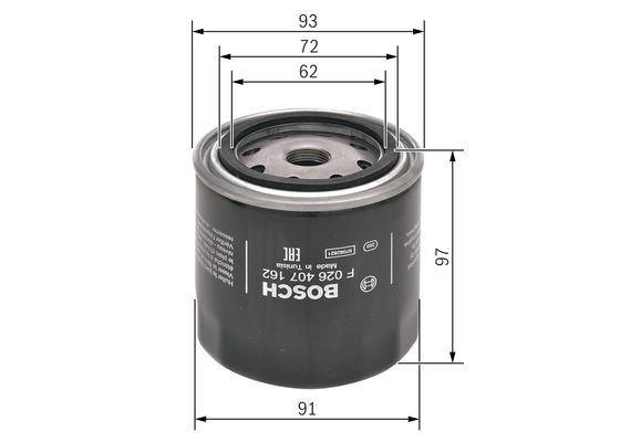 Bosch Oliefilter F 026 407 162