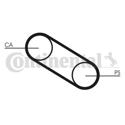 Contitech Distributieriem CT667