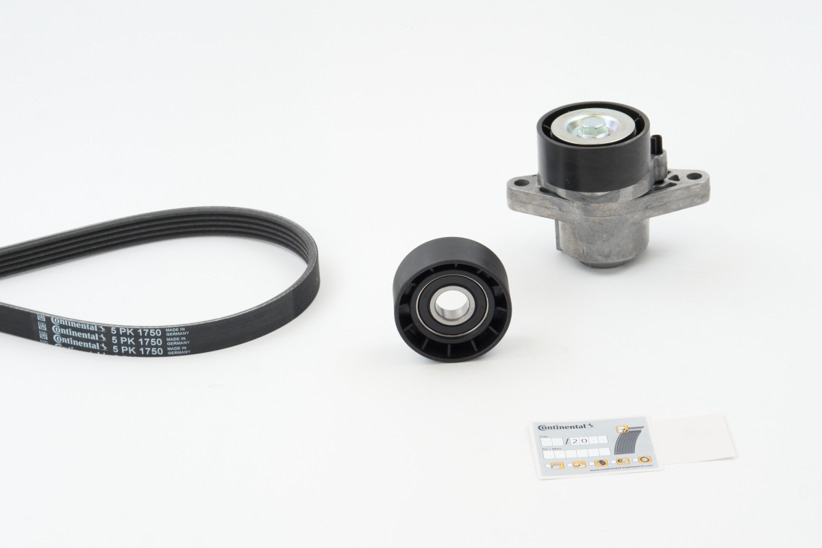 Contitech Poly V-riemen kit 5PK1750K1