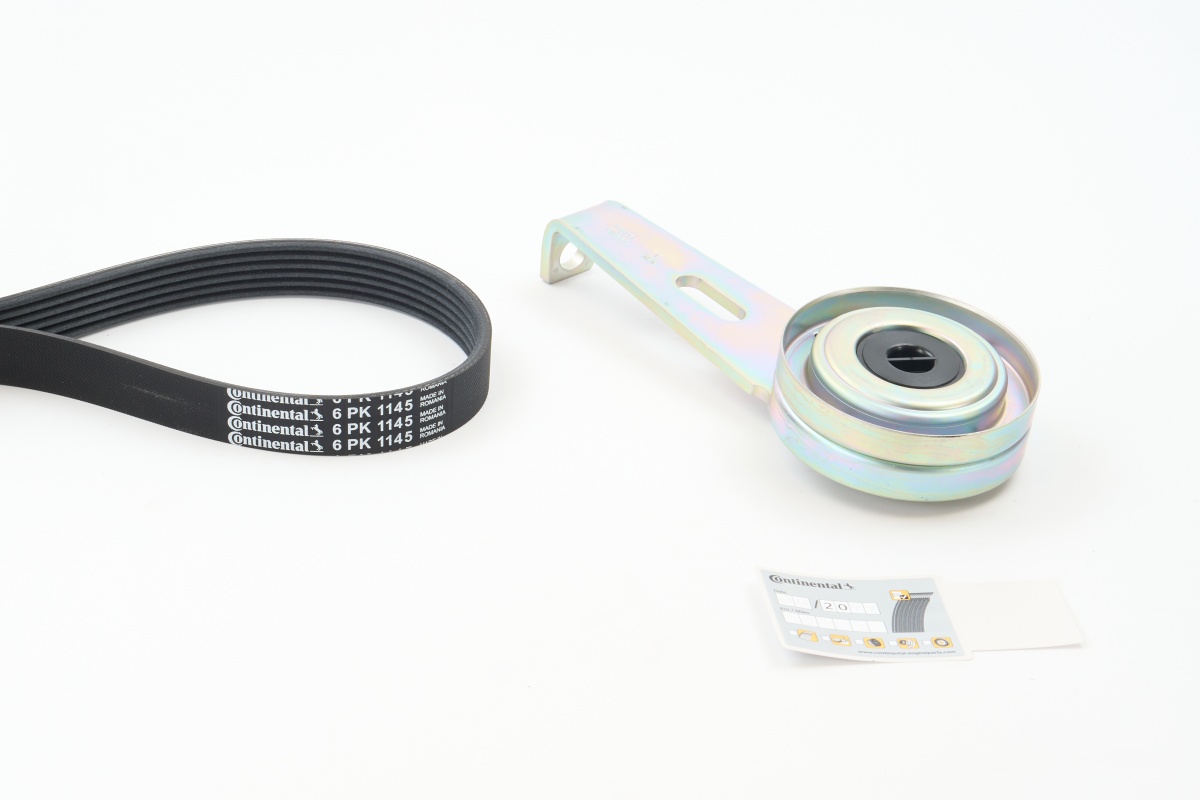 Contitech Poly V-riemen kit 6PK1145K2