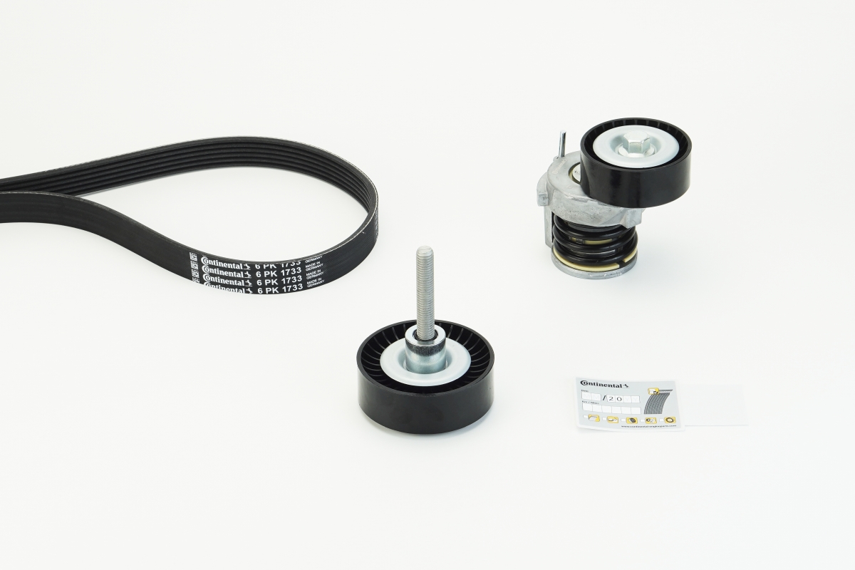 Contitech Poly V-riemen kit 6PK1733K3