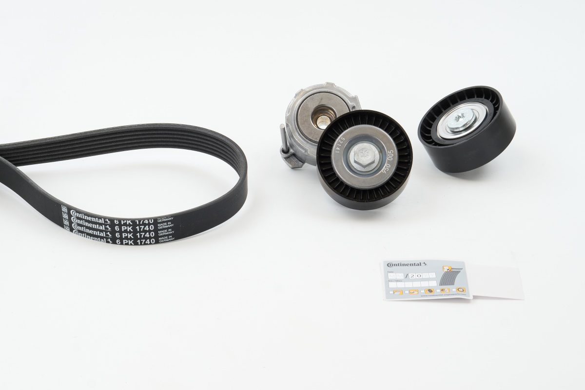 Contitech Poly V-riemen kit 6PK1740K4