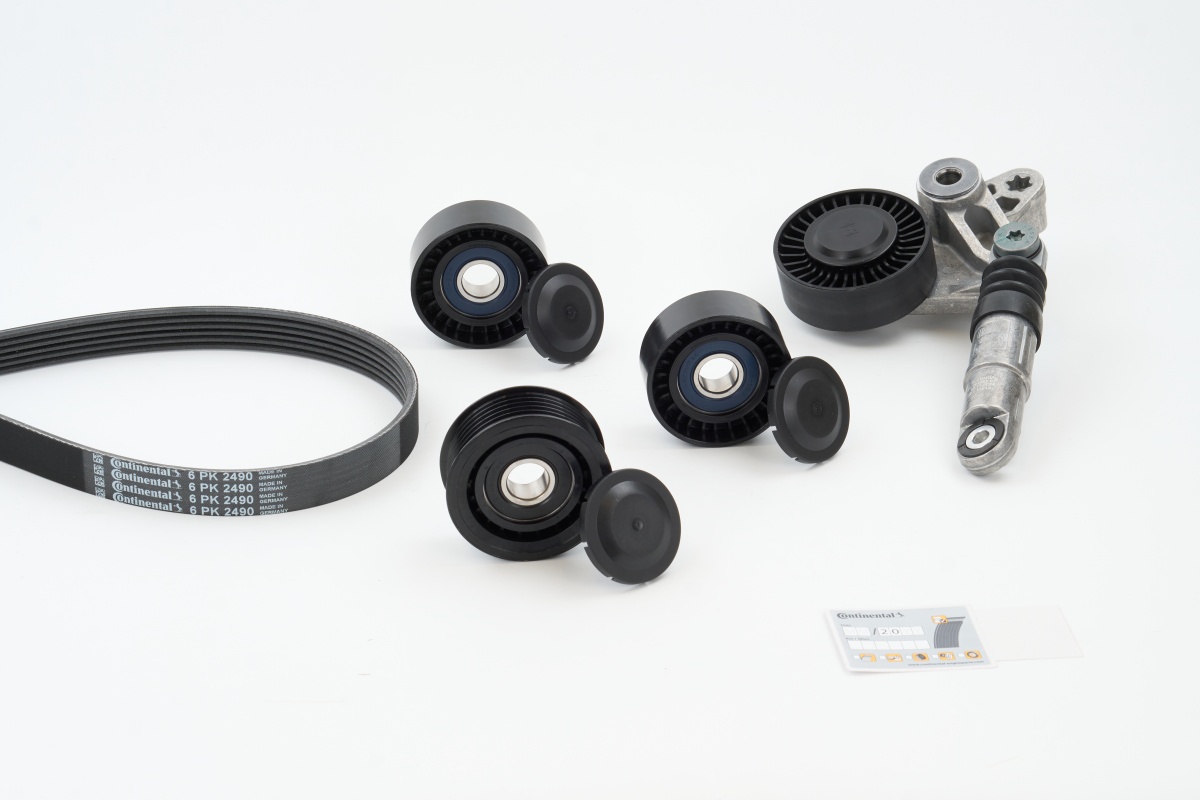 Contitech Poly V-riemen kit 6PK2490K1