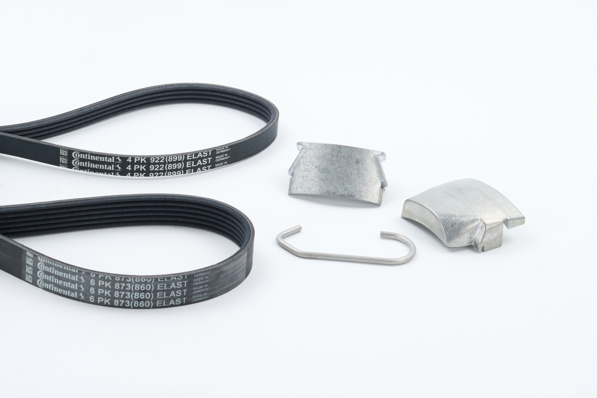 Contitech Poly V-riemen kit 6PK873 ELAST T1