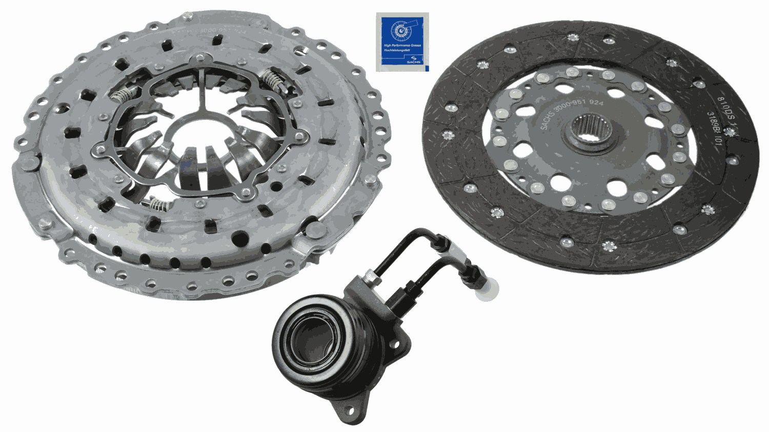 Sachs Koppelingsset 3000 990 227