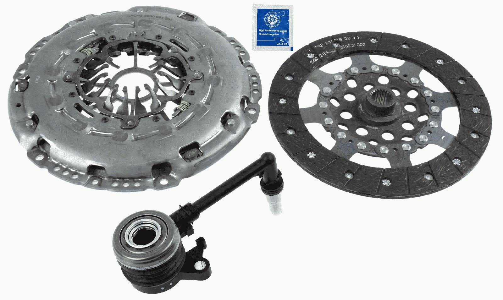 Sachs Koppelingsset 3000 990 542