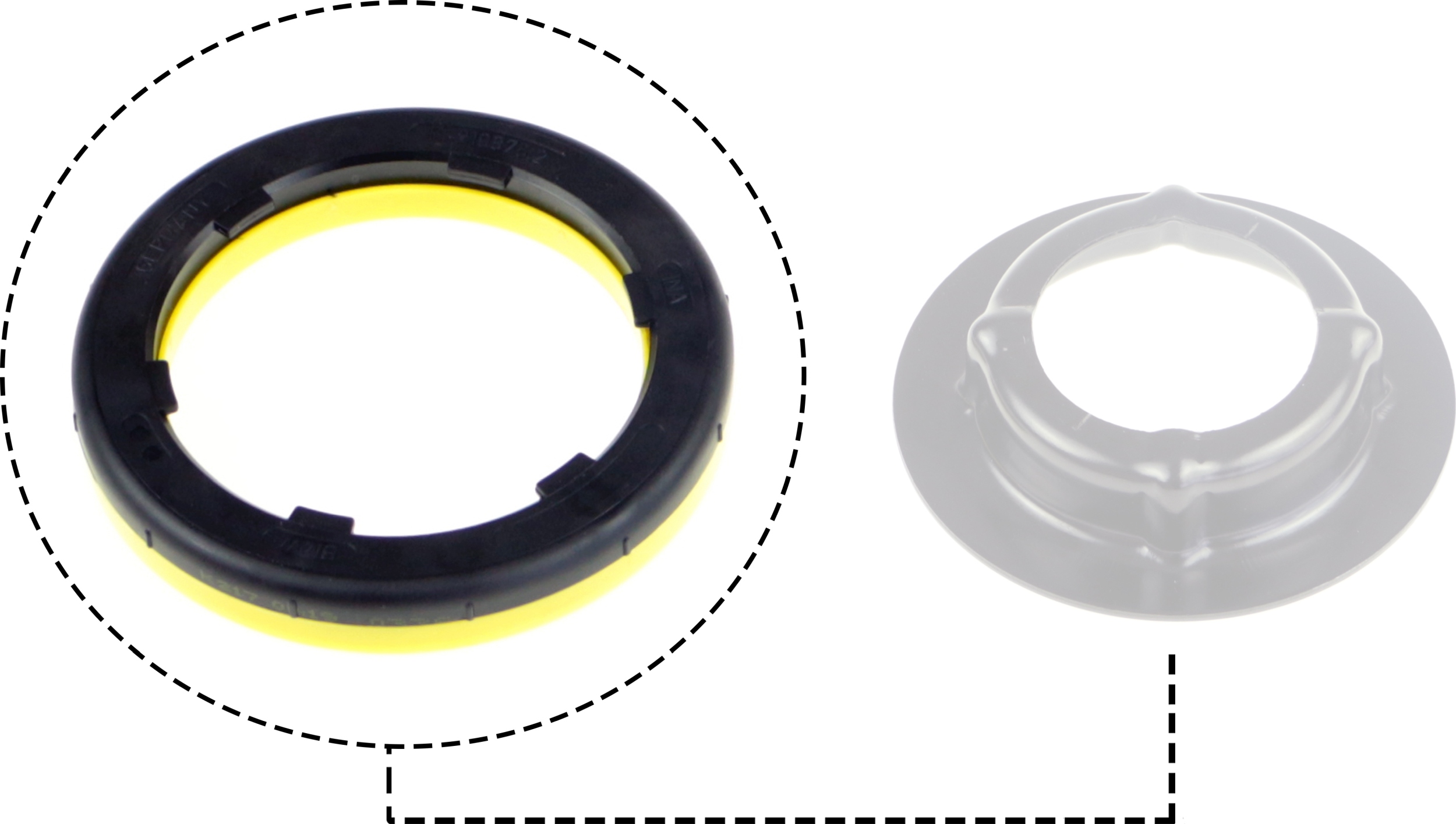 Gates Wentellager, schokbreker veerpootlager SUS1290