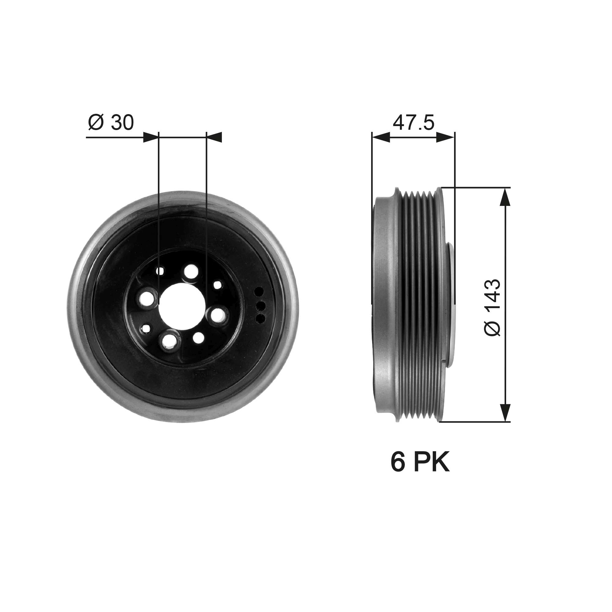 Gates Krukaspoelie TVD1003