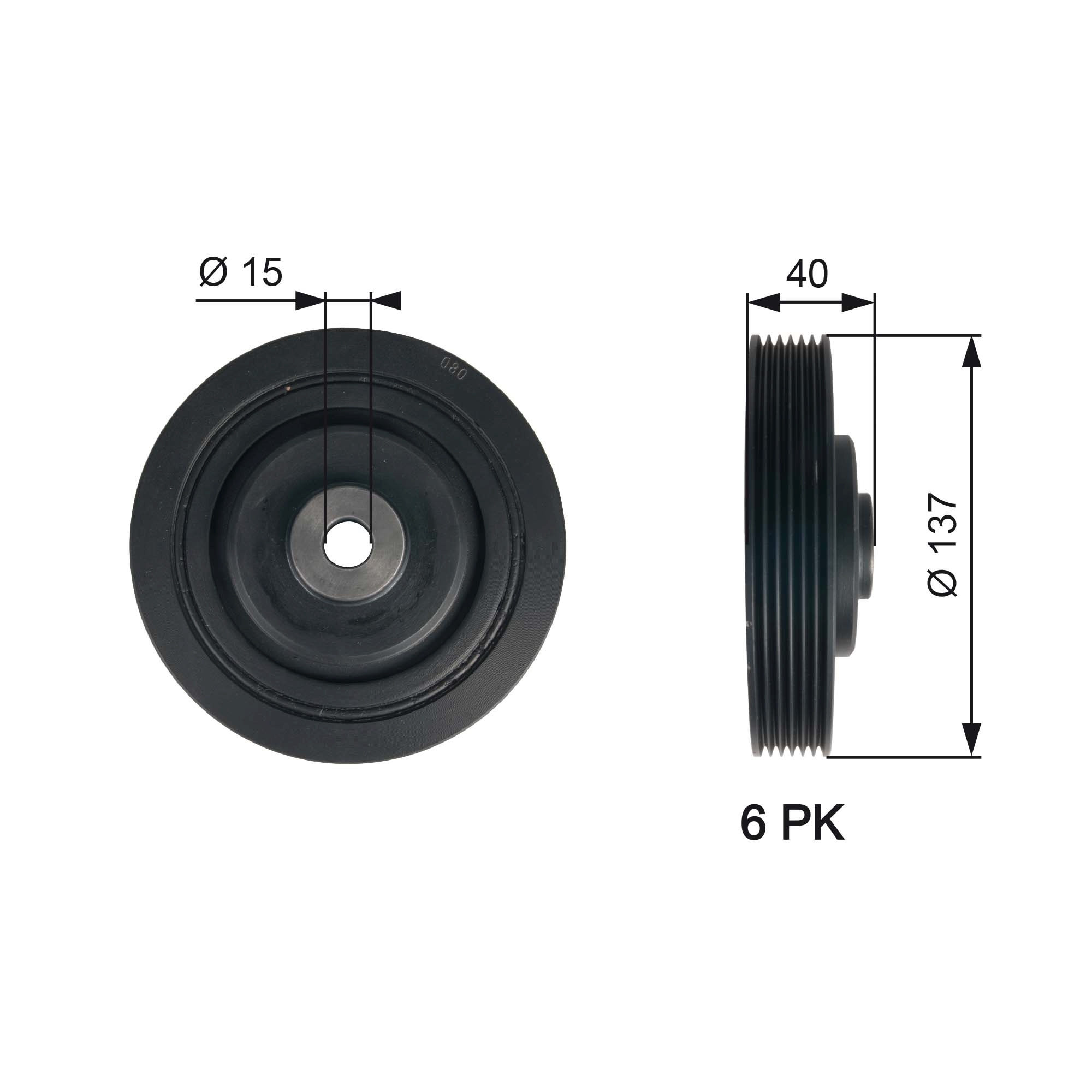 Gates Krukaspoelie TVD1045