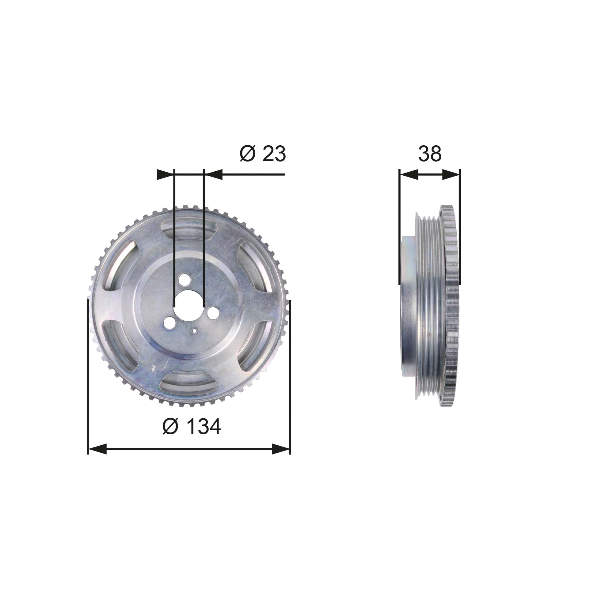 Gates Krukaspoelie TVD1070