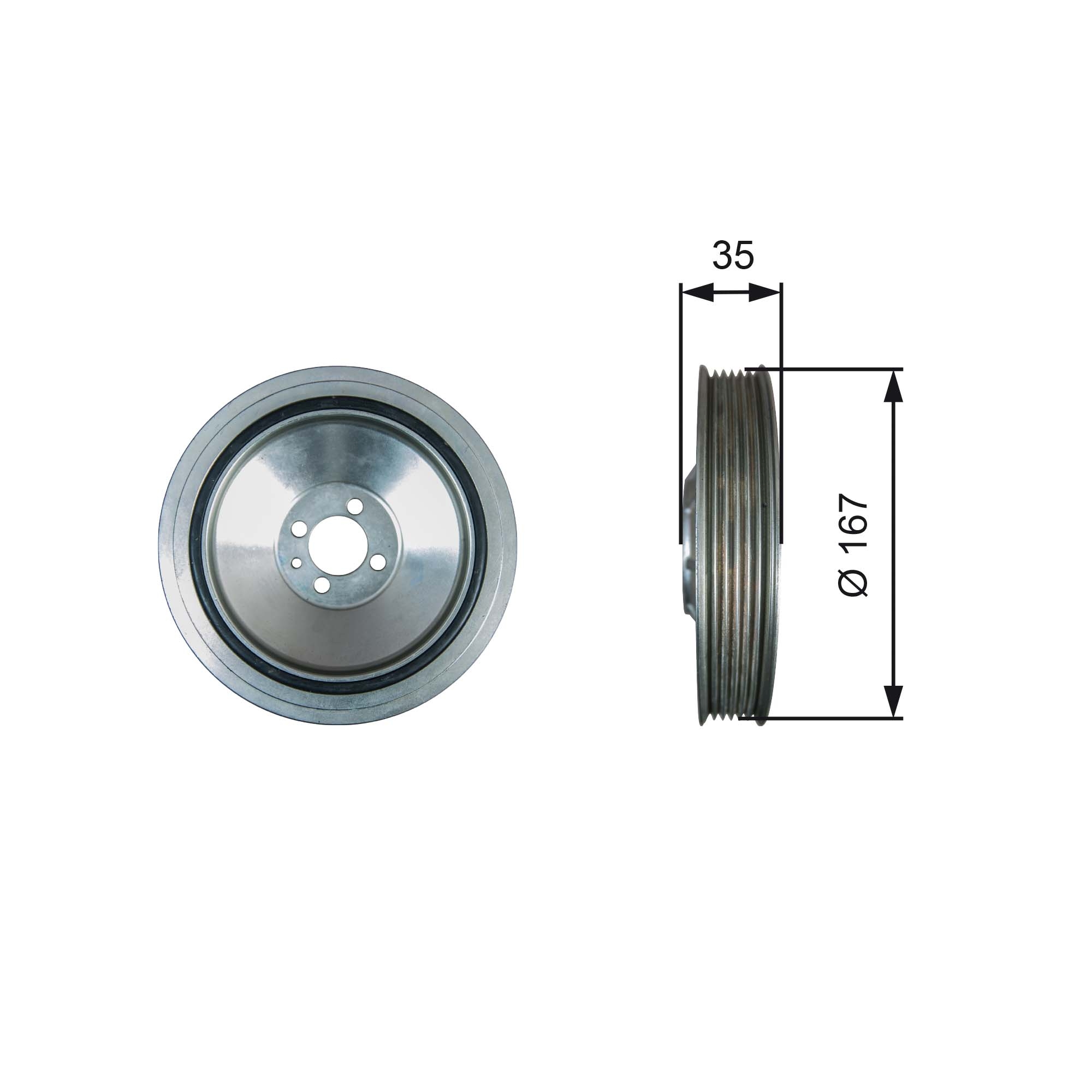 Gates Krukaspoelie TVD1135