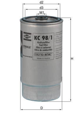 Knecht Brandstoffilter KC 98/1