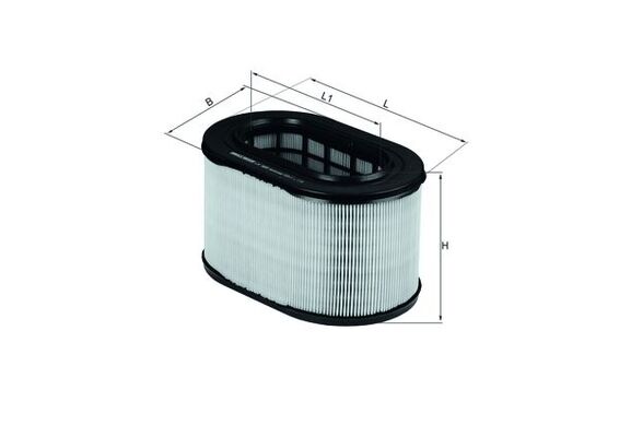 Knecht Luchtfilter LX 669