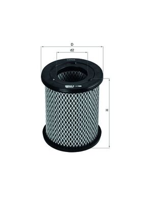 Knecht Luchtfilter LX 2000