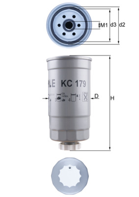 Knecht Brandstoffilter KC 179