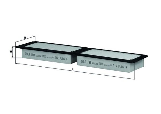 Knecht Interieurfilter LA 198