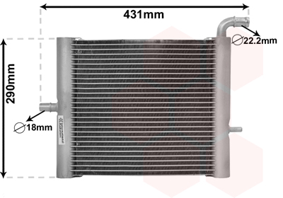 Van Wezel Radiateur 02012701