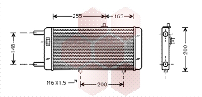 Van Wezel Radiateur 03002087