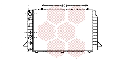 Van Wezel Radiateur 03002092