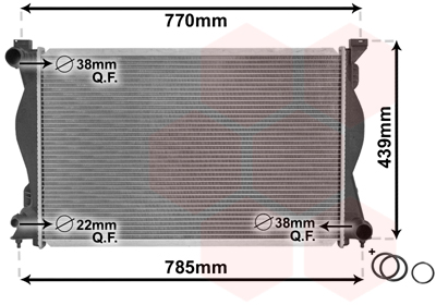 Van Wezel Radiateur 03002230