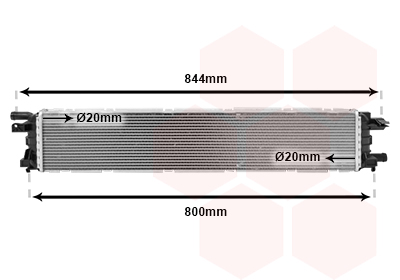 Van Wezel Radiateur 03002361