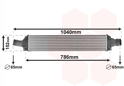 Van Wezel Interkoeler 03014708