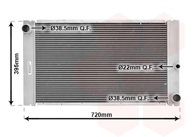 Van Wezel Radiateur 06002337