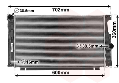 Van Wezel Radiateur 06002700