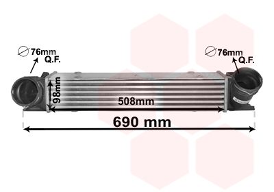 Van Wezel Interkoeler 06004482