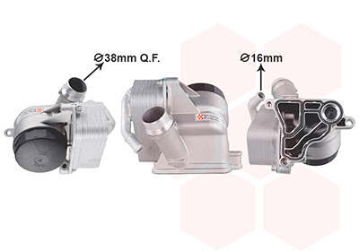 Van Wezel Oliekoeler, motorolie 06013779