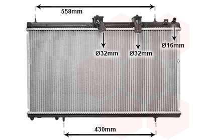 Van Wezel Radiateur 09002229