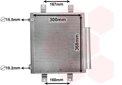 Van Wezel Airco condensor 11005075