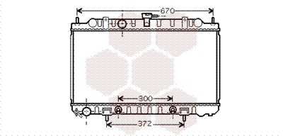 Van Wezel Radiateur 13002289