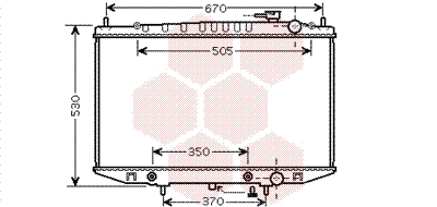 Van Wezel Radiateur 13002309