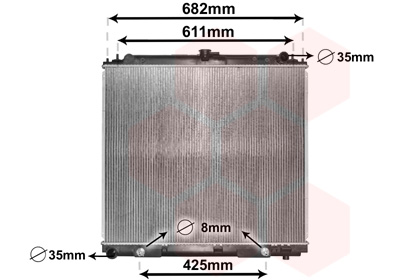 Van Wezel Radiateur 13002399