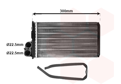 Van Wezel Kachelradiateur 13006473