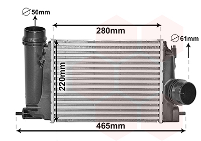 Van Wezel Interkoeler 13014703