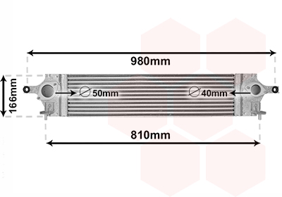 Van Wezel Interkoeler 13014707