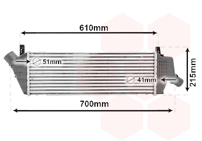 Van Wezel Interkoeler 13014714