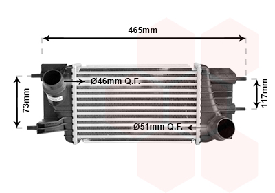 Van Wezel Interkoeler 13014715