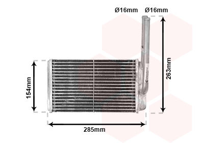 Van Wezel Kachelradiateur 18006163