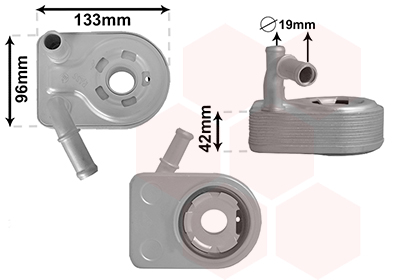 Van Wezel Oliekoeler motorolie 18013709